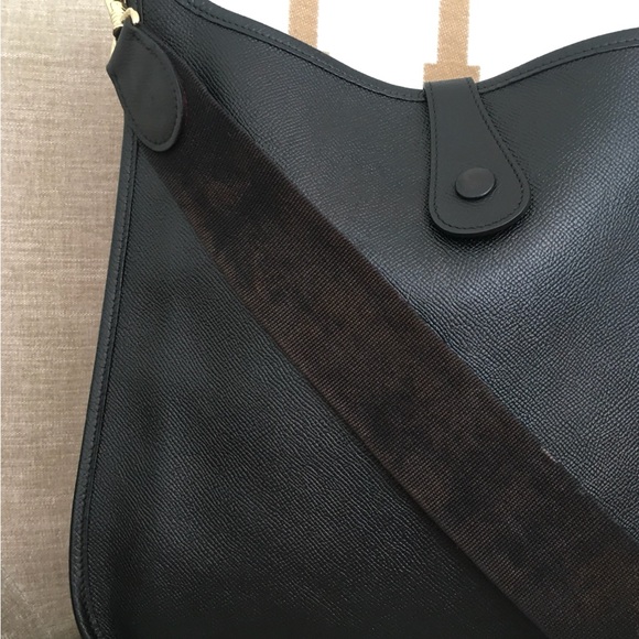 Authentic HERMES Evelyne GM bag black leather - Picture 8 of 16